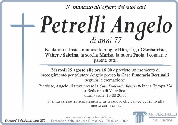 Petrelli Angelo