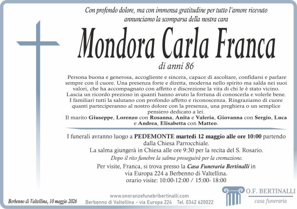 Mondora Carla Franca