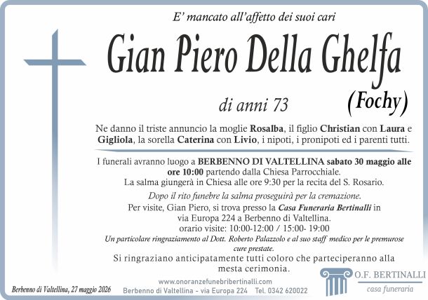 Della Ghelfa Gian Piero