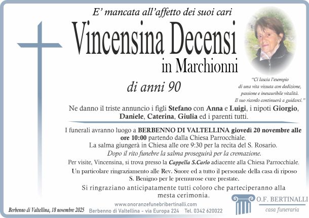Vincensina Decensi