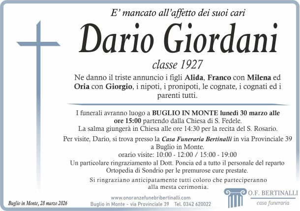 Giordani Dario