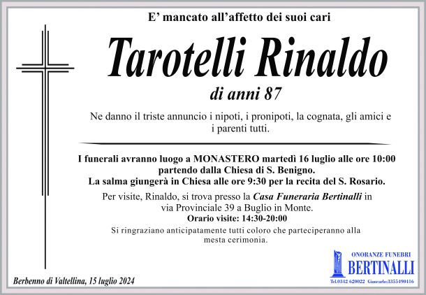 Tarotelli Rinaldo