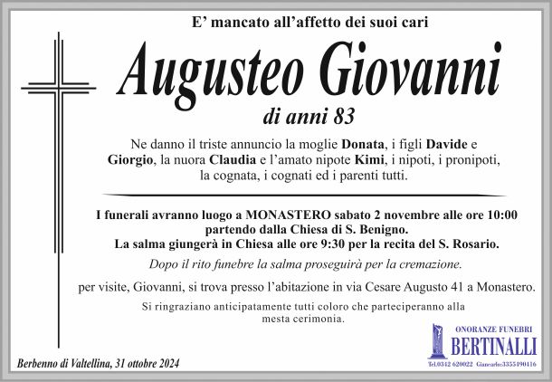 Augusteo Giovanni