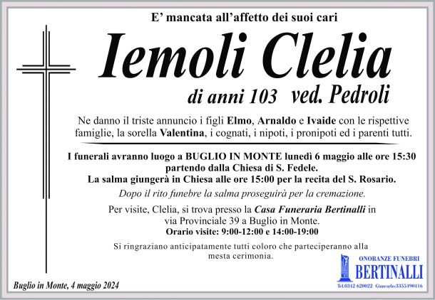 Iemoli Clelia