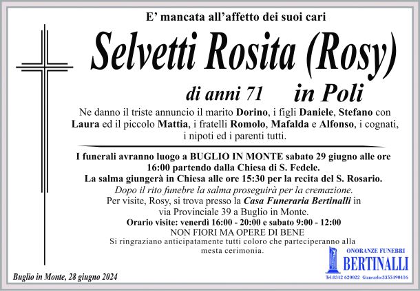 Selvetti Rosita