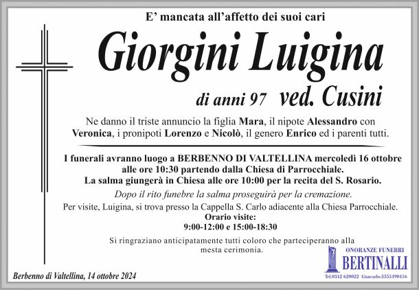 Giorgini Luigina