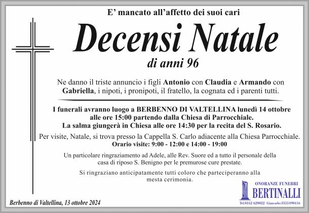 Decensi Natale