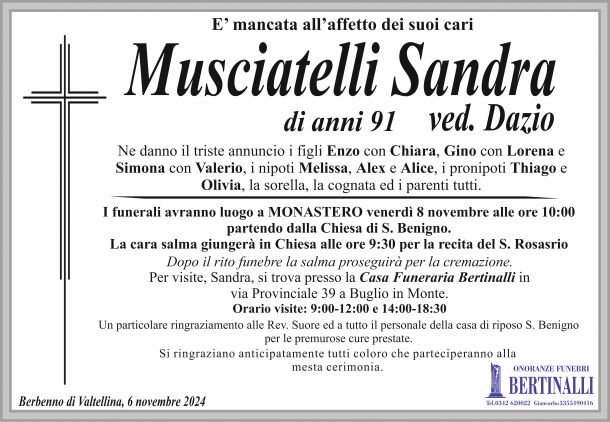 Musciatelli Sandra